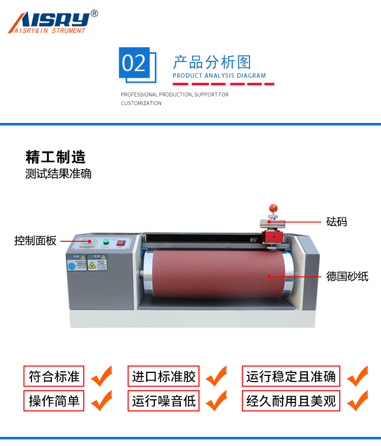 橡膠耐磨試驗(yàn)機(jī)